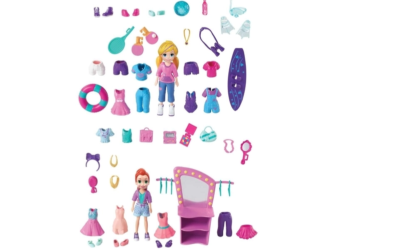 Festa de Aniversário Polly Pocket - Mattel GGJ53 : :  Brinquedos e Jogos